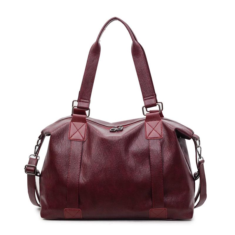 Autumn/Winter Large Capacity Solid Color Versatile Crossbody Travel Bag