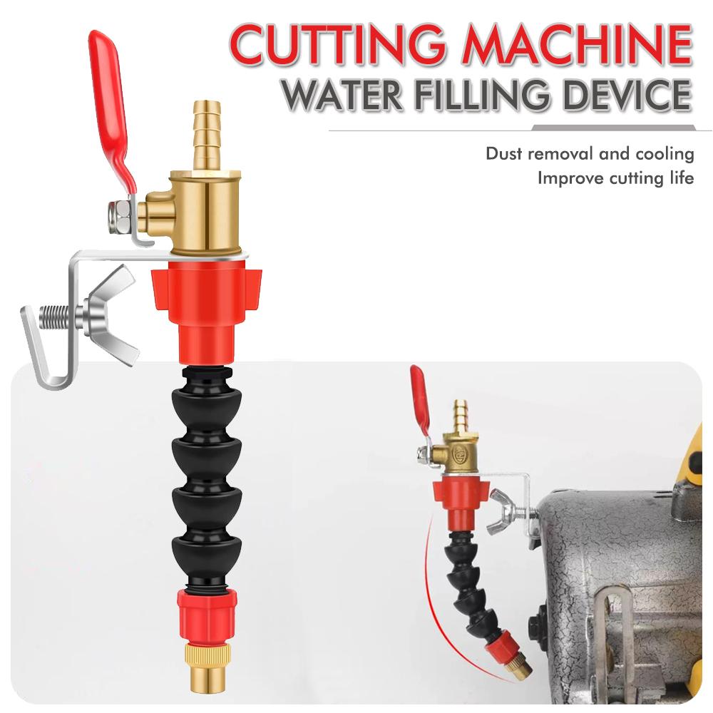 Staub Entferner Wasser Sprayer System Düse Kühlmittel Beschlagen Staub-beweis Für Marmor Ziegel Fliesen Schneiden Maschine Winkel Schleifer Cutter