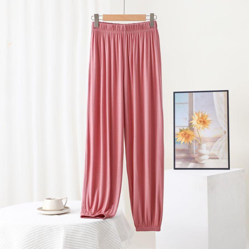 Modal Lantern Pants for Women, Spring and Summer Thin Loose Casual Sports Pants, Jogger Pants, Yoga and Dance Practice Pants