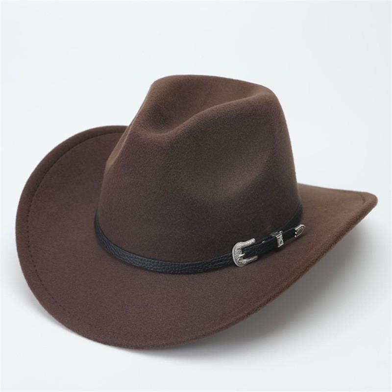 Cowboy Hat With Chain And Starry Sky Compass For Western Style Men And Women
