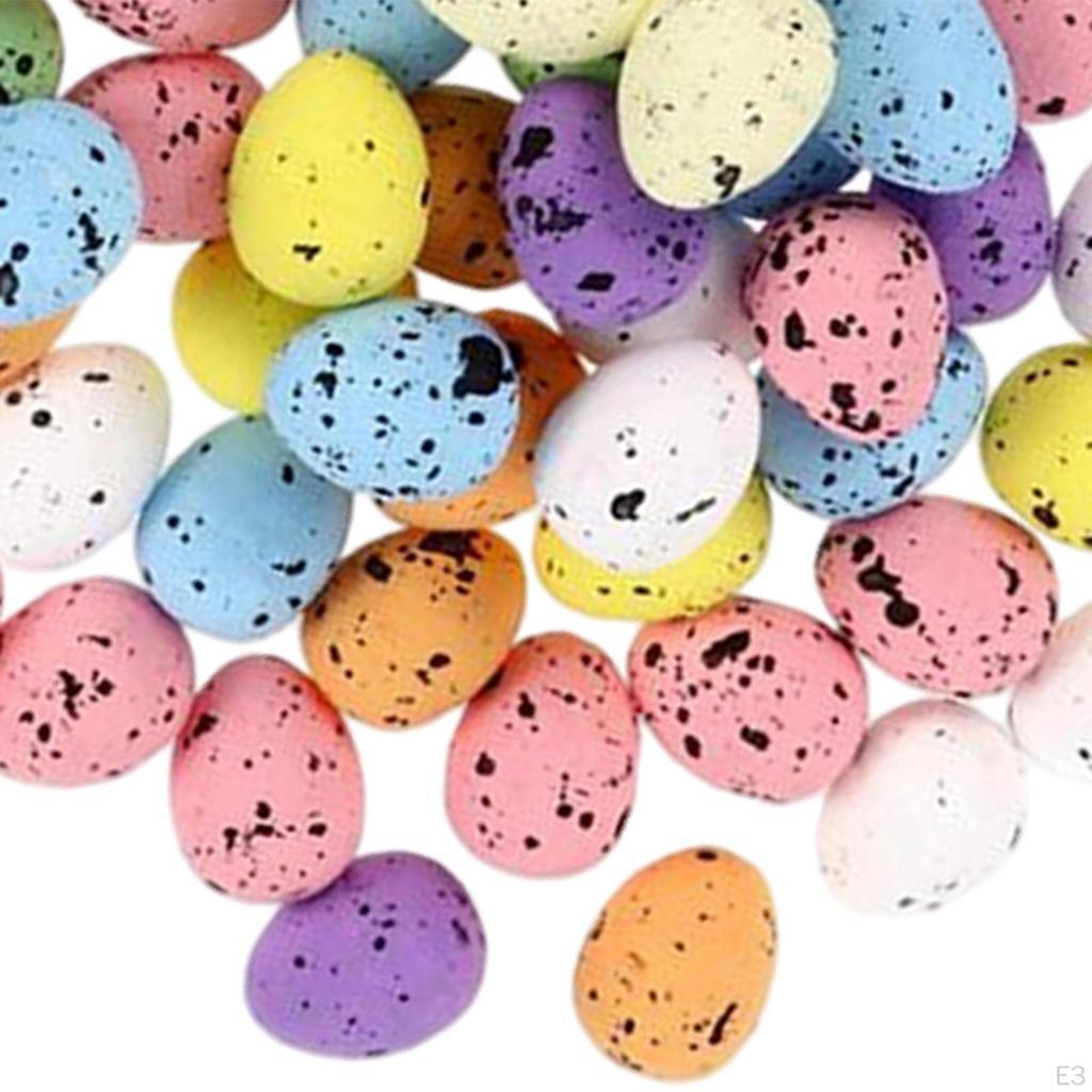 100 kunstige fugleegg til hjemmeornamenter Påskepynt Bryllupsfest