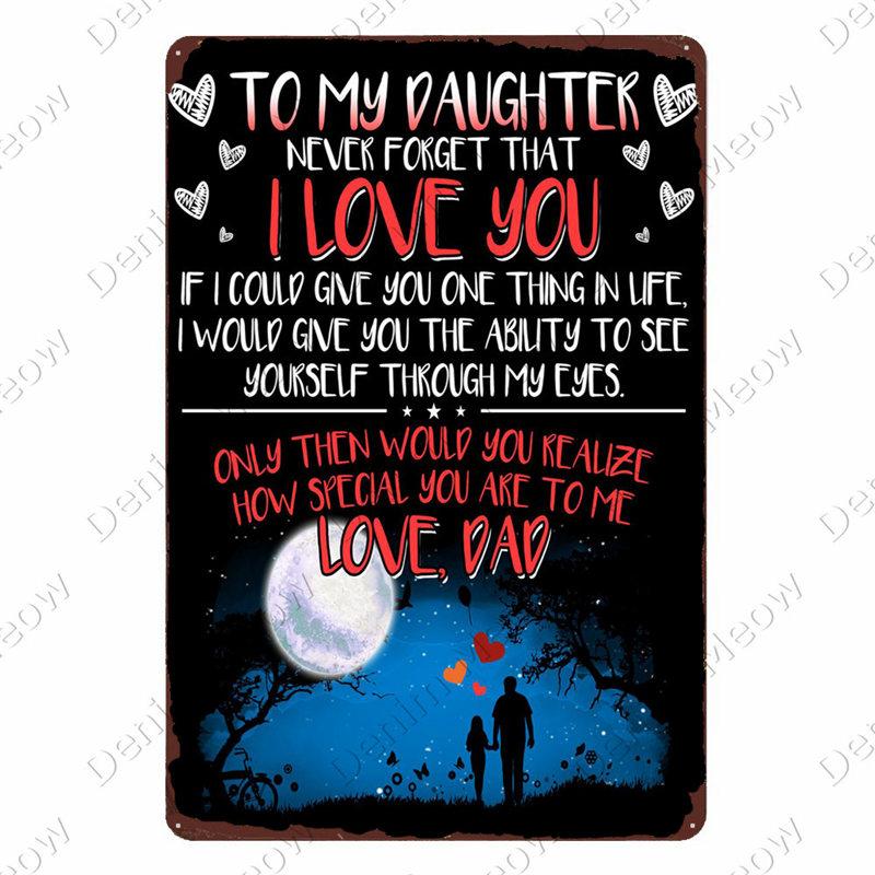 Lovely Flower WELCOME To My Home Iron Metal Poster Tin Sign Plate Wall Decoration Vintage Art Painting Family Rule Plaque A392