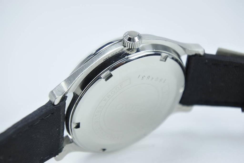Vintage SEIKO Business A 27 Jewels Automatic Watch with Strap Extremely Item 1967 Men's