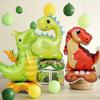 3pcs Stand Base Animal Balloons Forest Party Tyrannosaurus Rex Dinosaur Balloons Children Birthday Dinosaur Balloon Decora