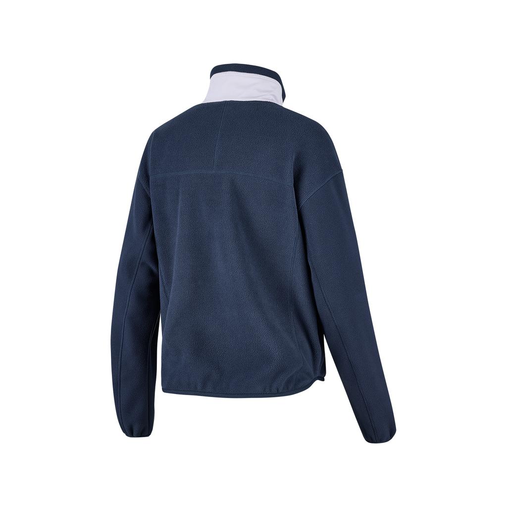 Skechers Vintage Sports Zip-Up Jacket Women Jackets Navy-Blue P424W125-002Z