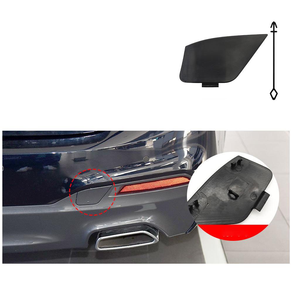 För BMW 5-serie G30 M Sport Bakre Stötfångare Dragkroksskydd Hålskyddsplatta 51128068353 2018-