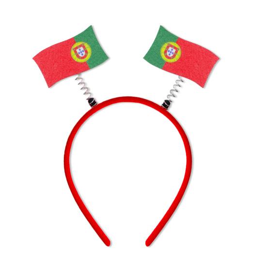 Football Match National Flag Headband National Team Cheering Hair Hoop B