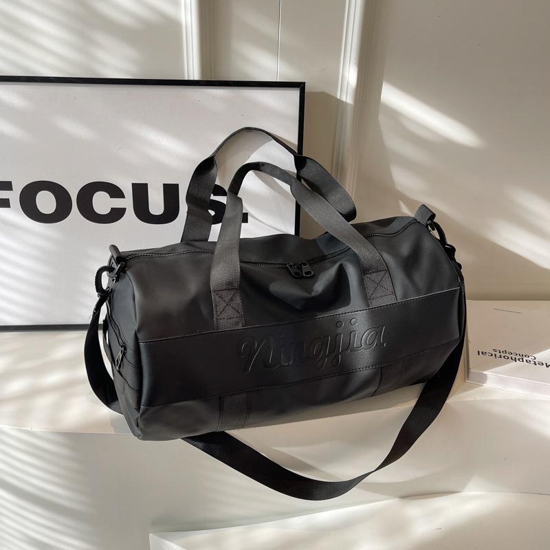 

Сумка из нейлоновой ткани для женщин, большая вместимость, 2024, новая универсальная сумка-мессенджер для деловых поездок, ручная дорожная сумка премиум-класса чёрный