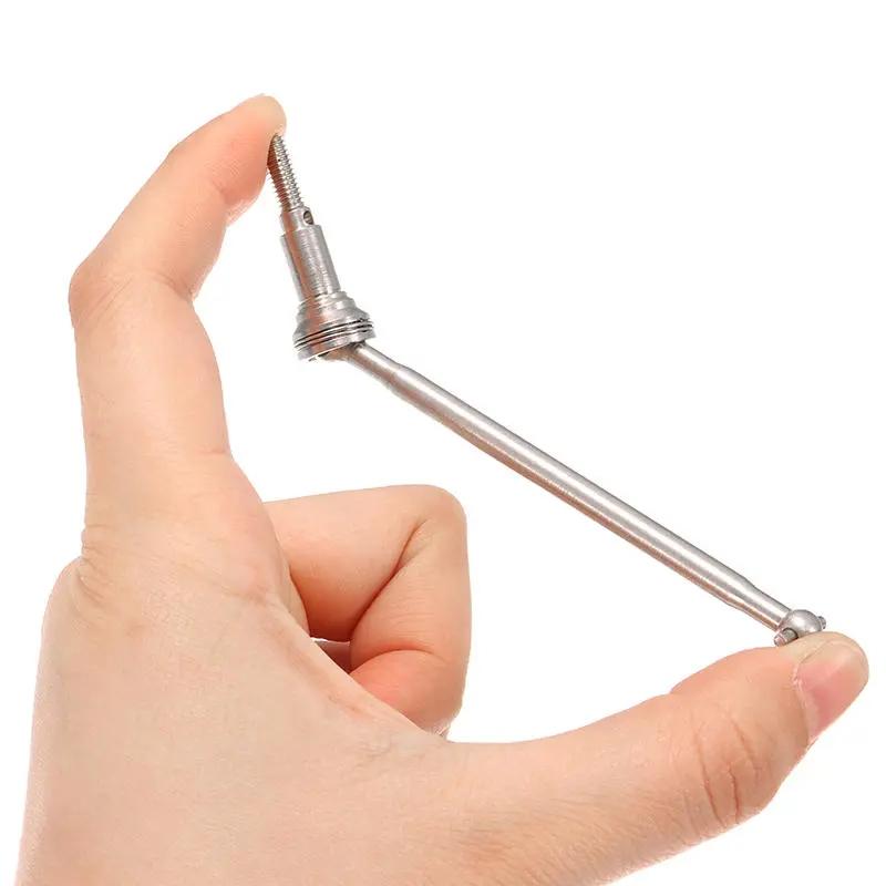 2PCS Front Universal Stainless Steel CVD Drive Shaft Kit For XinleHong 9125 1/10 RC Car Parts