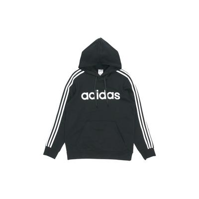 adidas Mikina s kapucňou a fleecovou podšívkou pre teplo a pohodlie Pánske vrchné oblečenie Čierna DQ3096