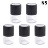 Portable Loose Powder Box With Mirror Travel Powder Case With Mushroom Sponge Puff Cosmetic Case Blusher Powder Jar Container
