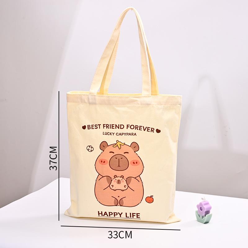 Customized Logo Canvas Shopping Bag - Durable, Eco-friendly, and Ideal for Promotions