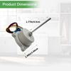 Quiet Refrigerator Fan Assembly for Replace EAU65058312 Precisions Cooling Component Freezer Condenser Motor Enduring