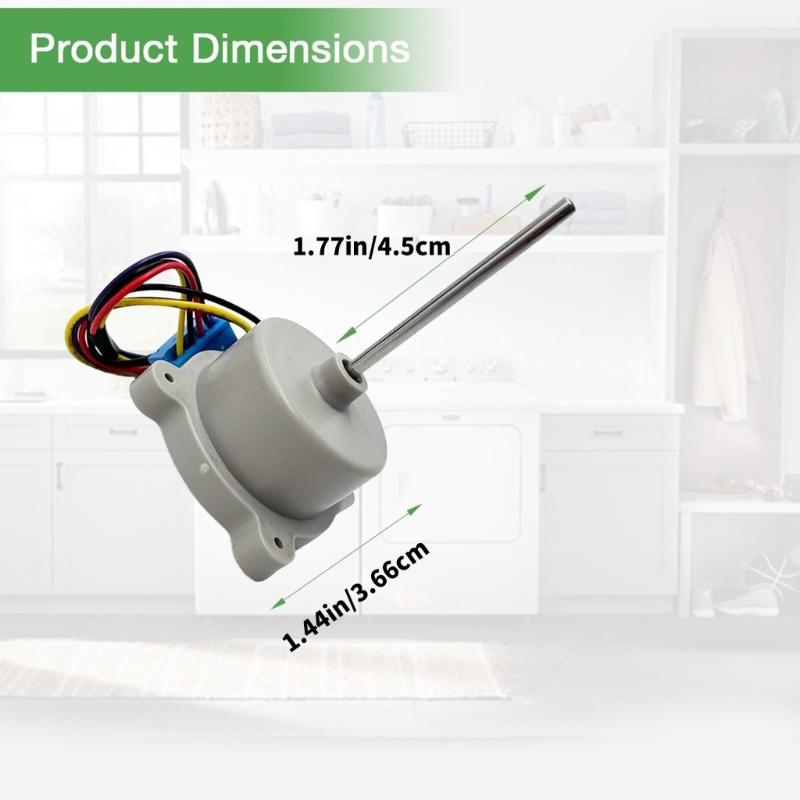 Quiet Refrigerator Fan Assembly for Replace EAU65058312 Precisions Cooling Component Freezer Condenser Motor Enduring
