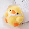 1Pc Cute Little Yellow Chicken Pendant Plush Toy Doll Bag Pendant Keychain Doll
