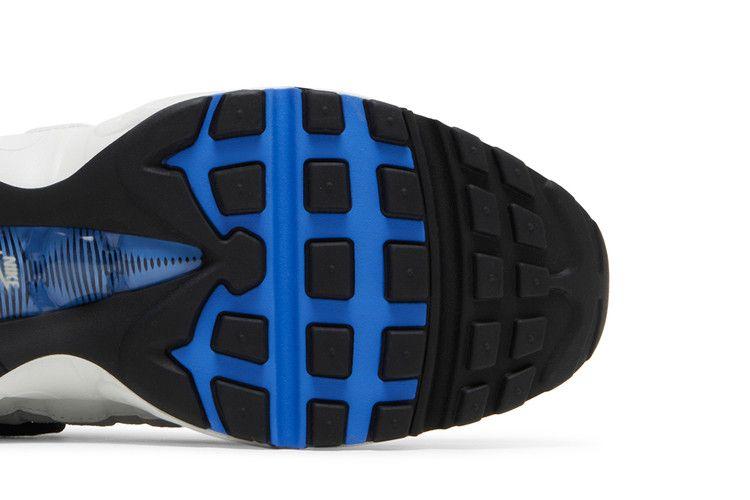 Herren Sneaker Nike Air Max 95 Mittelblau Schwarz/Anthrazit/Kühlgrau/Mittelblau/Gipfelweiß