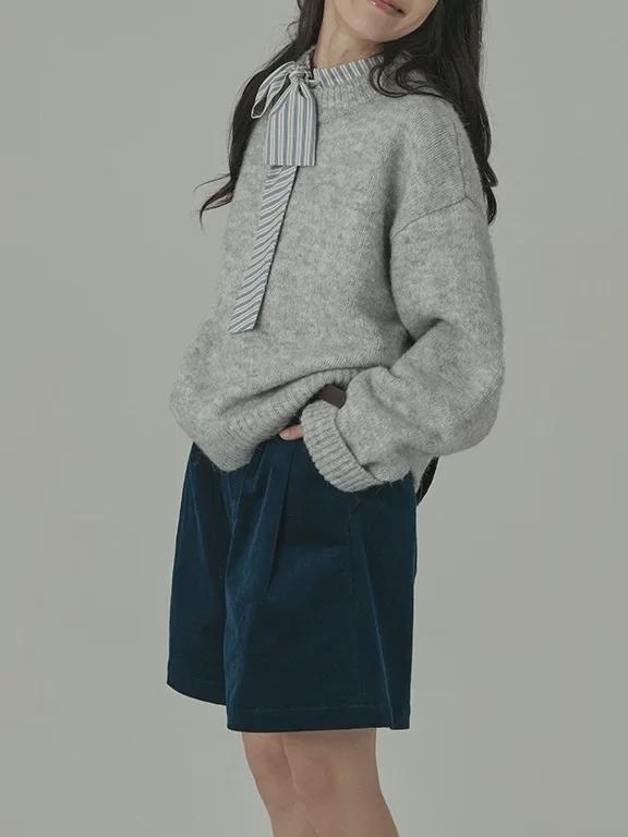 Nuonuo Women's Cozy Autumn/Winter Wool Knit Sweater - Round Neck, Versatile and Stylish