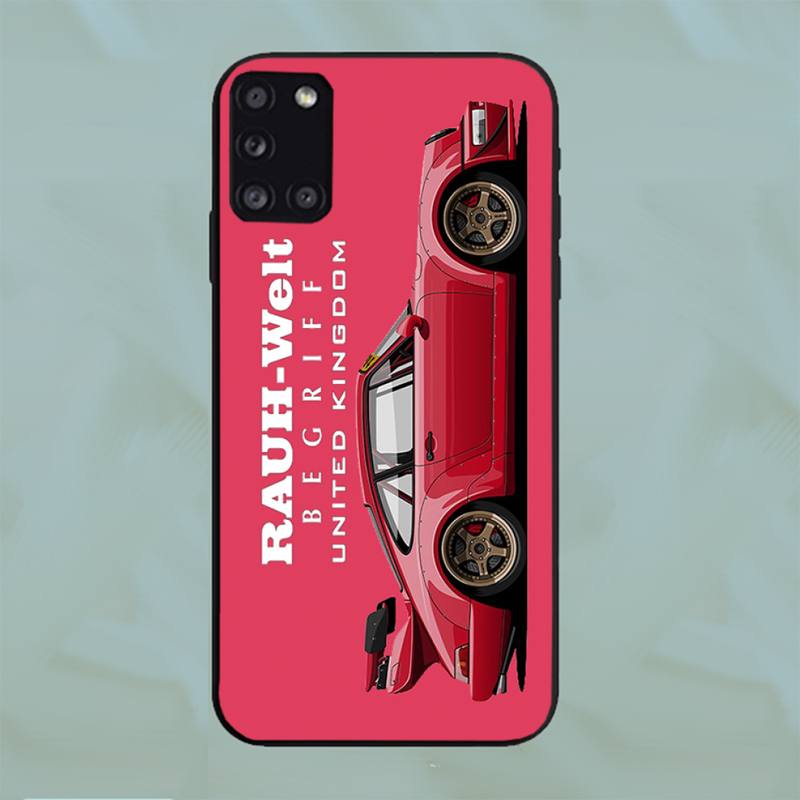 Japan Spo-rts Car Jdm Drift RWB 911 964 933 Phone Case For Samsung Galaxy S21 A51 A50 A71 A52 A72 S20 A21S Note 20 10Lite Plus