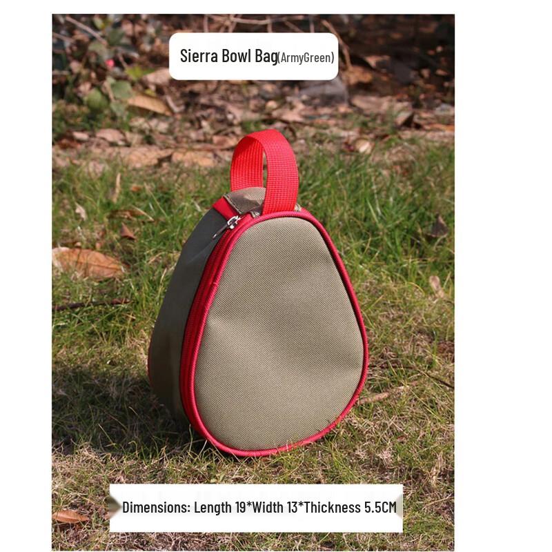 ZISIZ Outdoor Camping Sierra Bowl Storage Bag