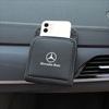 GLC GLB Car Leather Storage Bag Mobile Phone Charger Organizer For Mercedes Benz AMG W204 W205 W203 W211 W212 W213 W201 W210 W1