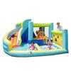 BTM Large Pool with Slide and Trampoline, 3.6M, Kids' Toy, Inflatable Pool for 1-4 People, Popular Outdoor Pool for Home Use, Includes Electric