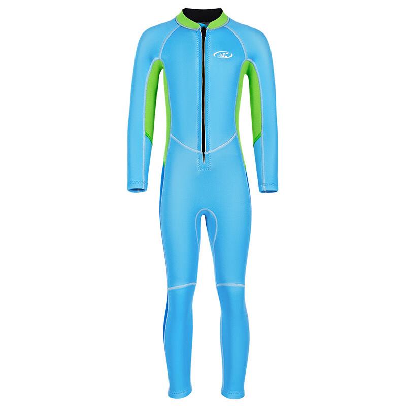 Longchan Kids' Long-Sleeve Full-Body Wetsuit