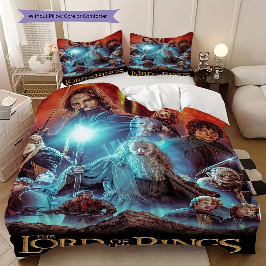 Hobbit Journey Bedding 1 Duvet Cover 2 Pillowcase Without Core Christmas Birthday Gift Soft And Comfortable Duvet Cover And Pillowcase