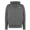 Slazenger Charcoal Fleece Hoodie, Size XXL