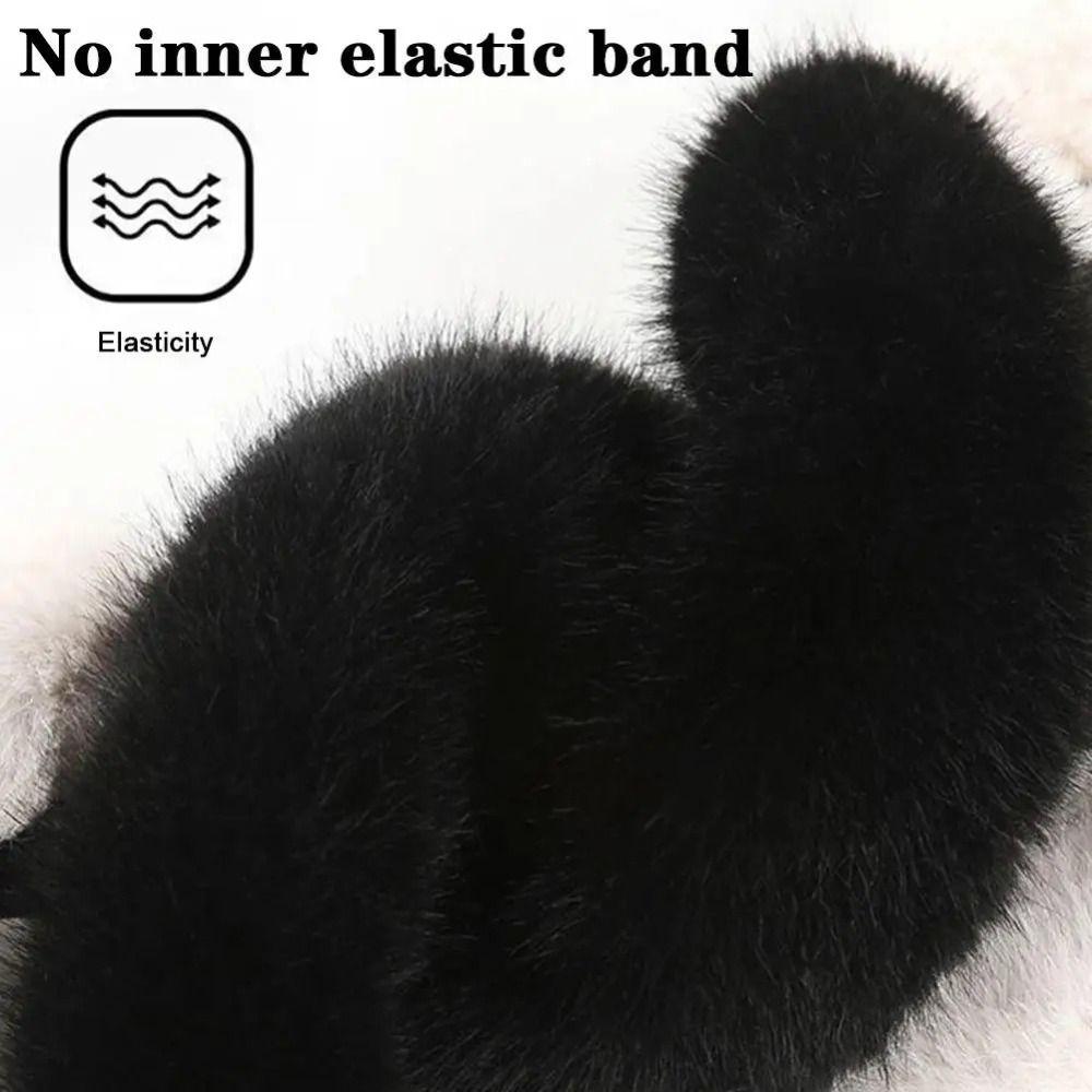 Non-slip Plush Steering Cover Warm Steering-Wheel Case Cute Cat Ears  Steering Wheel Cover  Winter