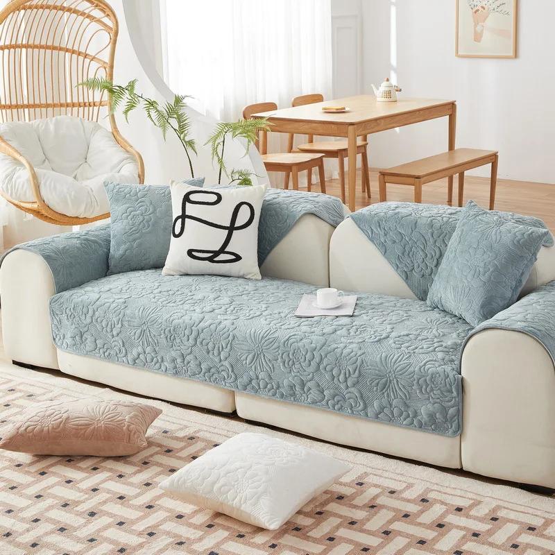 

3D жаккардовый голландский бархатный чехол для дивана, матрас, нескользящий угловой чехол для дивана, осень-зима, универсальная подушка для дивана 30x50cm pillowcase