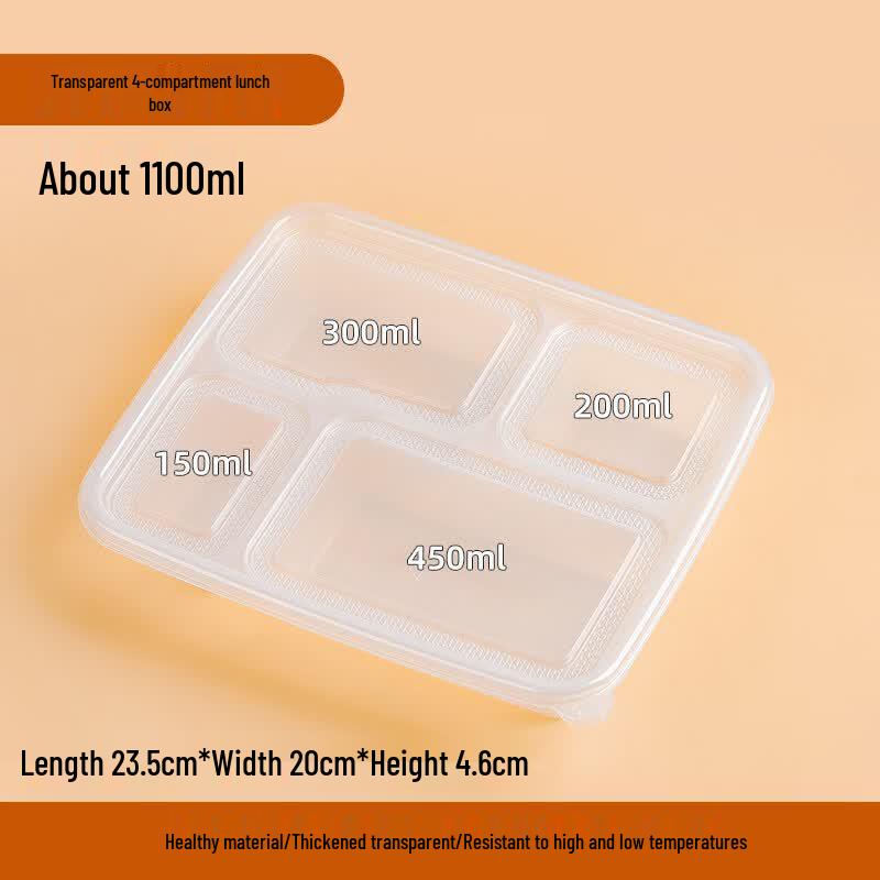 Disposable Compartment Food Containers
