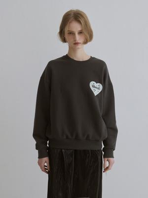 HUNCH Heart Oversized Sweatshirt