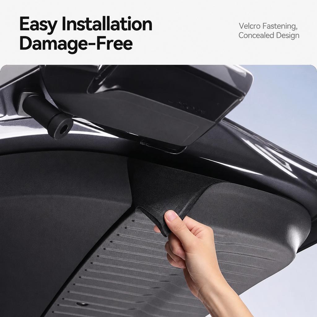 For Tesla Model YL Y Juniper 2025 2026 Model Y L Trunk Mat Cargo Liner All Weather Waterproof TPE Anti Slip Tailgate Accessories