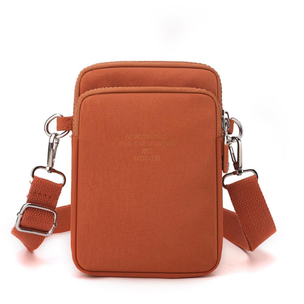 Multi-layer Nylon Shoulder Bag Korean Style Messenger Bags Portable Canvas Crossbody Bag  Outdoor