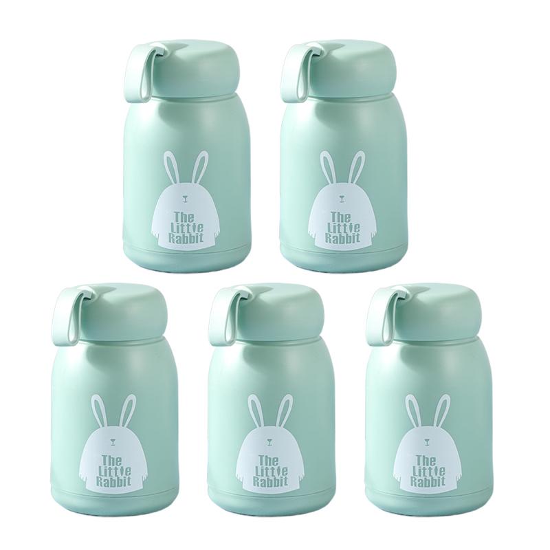 

5/10Pcs Rabbit Tumbler Hot And Cold Tumbler Souvenir Glass Cup Thumbler Cup Leakproof Water Bottle Mug Drinkware