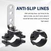 Motorcycle 1.2 Inch Car Bull Bar Holder Clamp Offroad Tube Clamps Mounting Brackets for LED Light Bar Work
