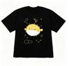 Unisex Kawaii Sea Creature Graphic Tshirt Cute Shark Octopus Jellyfish Seahorse Puffer Print Casual Ocean Short Sleeve Tee
