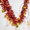 2.8M New Year's Ribbon Latte Strips Christmas Classroom Wedding Indoor Birthday Festival Wedding Decoration Wedding Arrangement