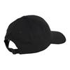 Adidas Logo Embroidered Polyester Baseball Cap Unisex Hats Black JC6023