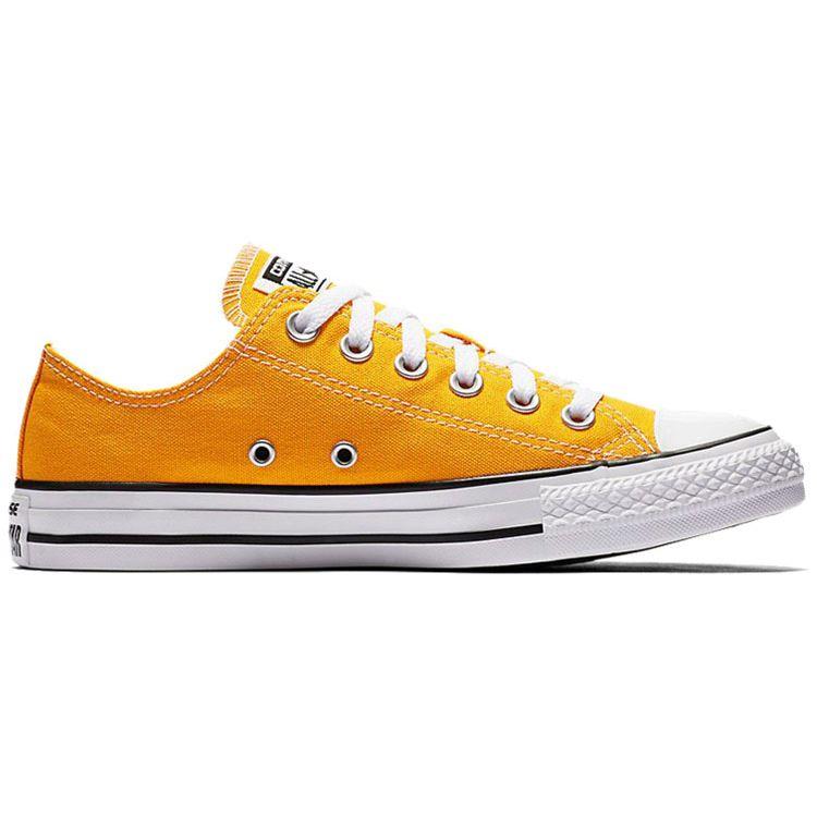 Converse Chuck Taylor All Star Seasonal Color Low Top Round Toe Lace-Up Slip-Resistant Impact-Resistant Low-Top Canvas Shoes Unisex sneaker 159676C
