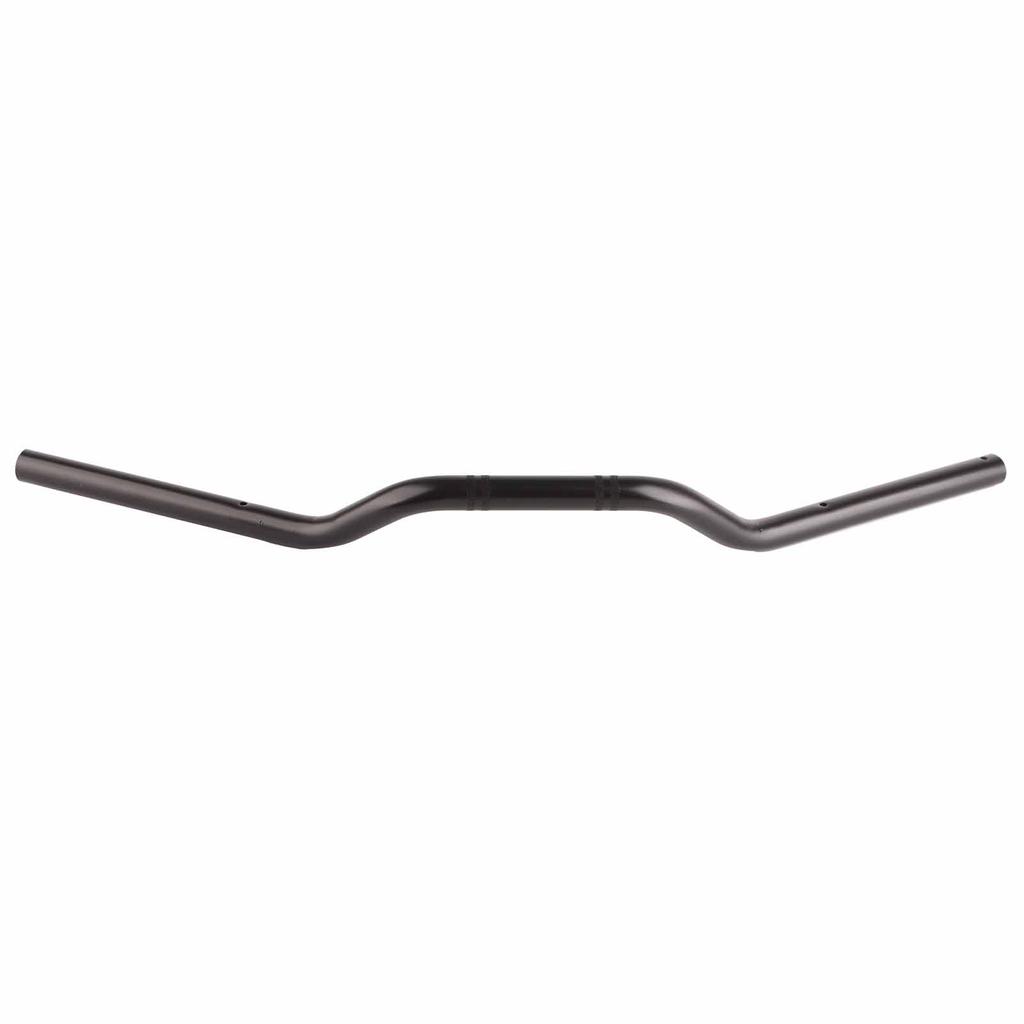 22mm Steel Motorcycle Tracker Handlebar Drag Bar Replacement Part(Black)