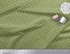 Soimoi Japan Crepe Satin Fabric Swimming Ring Small Printed Craft Fabric by the metre 42 Inch