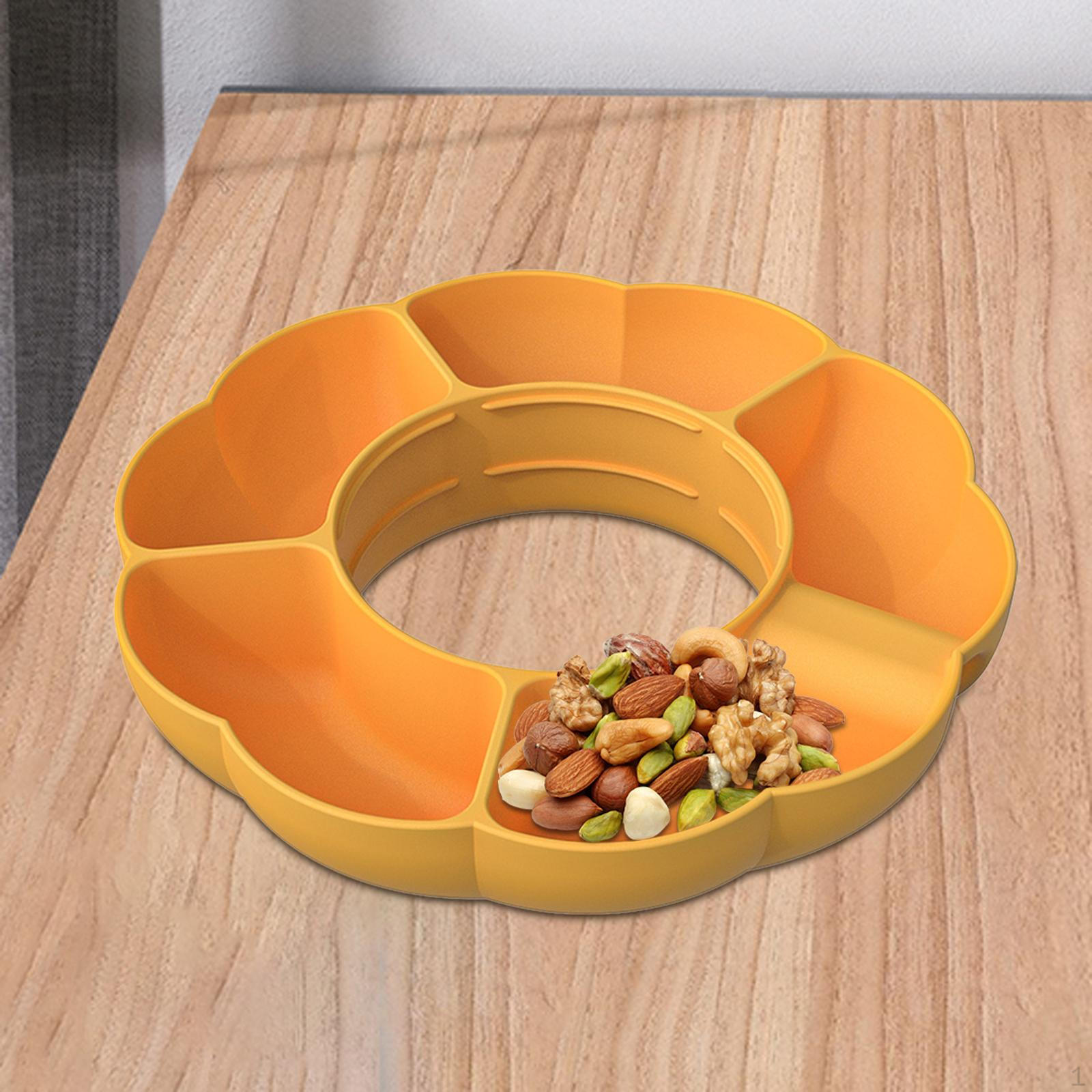 

Силиконовый поднос для закусок с несколькими отделениями для