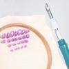 Stricken Stickerei Stift Einstellbare Punch Nadel Einfädler Weben Filzen Handwerk DIY Werkzeug Nähen Nähen Zubehör