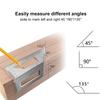 Multifunctional Angle Ruler 45 90 Degree Aluminum Alloy Accurate Woodworking Square Angle Ruler Marking Gauge Carpenter Tool