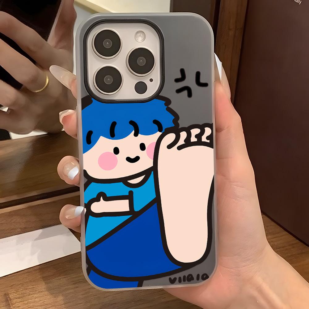 Painted Phone Case for iPhone 15 11 13 14 for 15 16 Pro Max 12 13 16 Pro Cute Fasion Funny Lanyard Phone Case Latest Top Selling Recommendations