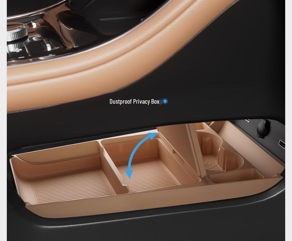 Geely Galaxy Star 6 (2025) - Center Console Storage Box Guide
