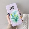 Case For Poco X3 Pro Pocox3 X 3 NFC Cute Heart Flower Back Cover Soft Silicone Matte Protective Funda For Xiaomi Poco X3 Pro Bag