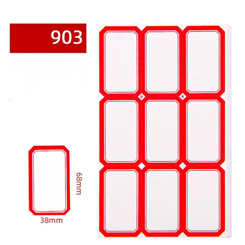 50 Sheet Self-adhesive Labels Labeled with ClassificationStudent Names Household Handwritten Prices Warehouse and Office Use