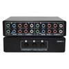 Dovhmoh RGB Component Switch 5 YPBPR Component AV for PS2 DVD Player TV Selector, 3-Way Cables, Switch, Switcher,